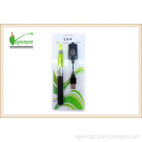 2013 Top Selling Ego Ce4 Tank Electronic Cigarette With Rohs Certificate , 1000 Puffs